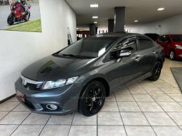 HONDA - CIVIC - 2013/2014 - Cinza - R$ 77.900,00