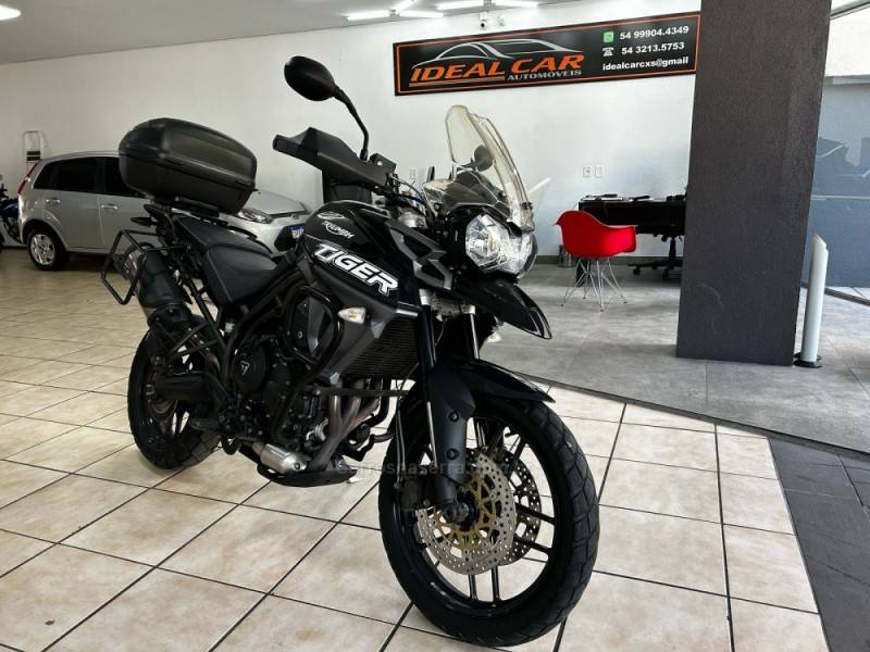 TRIUMPH - TIGER 800 - 2015/2016 - Preta - R$ 45.800,00