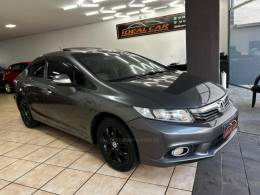 HONDA - CIVIC - 2013/2014 - Cinza - R$ 77.900,00