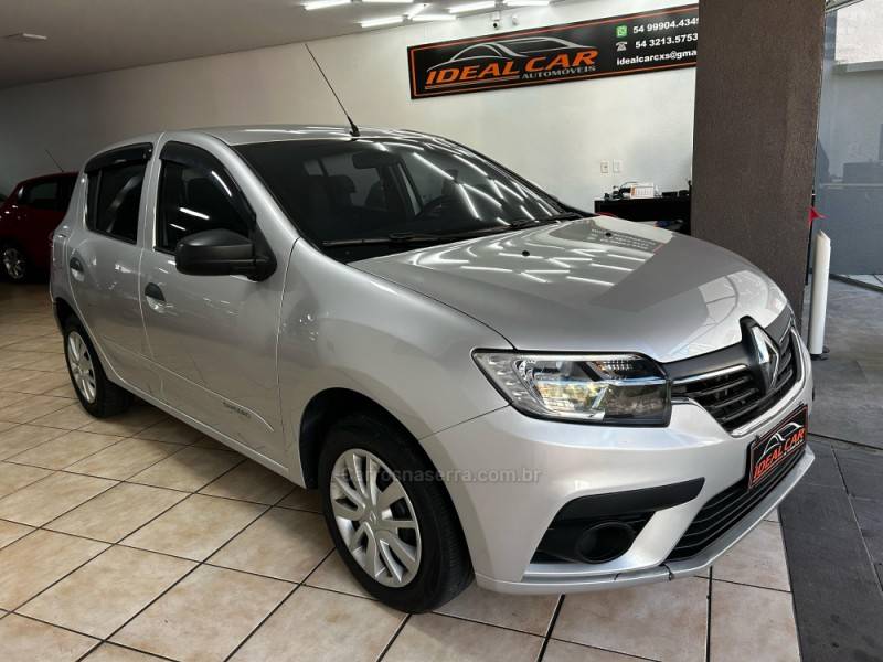 RENAULT - SANDERO - 2020/2020 - Prata - R$ 48.900,00